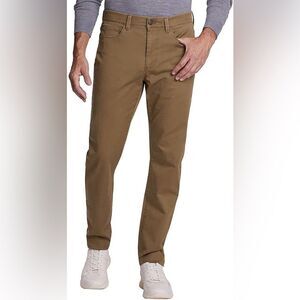English Laundry Light Brown Flat front Cotton Chinos Mens Pants 32 x 34 khaki